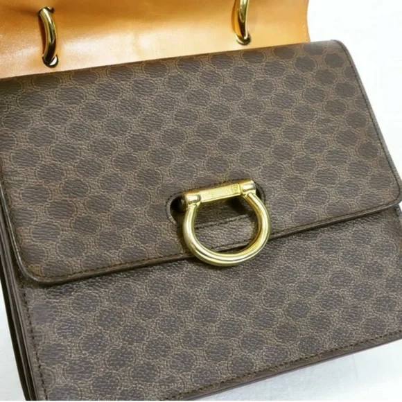 Celine authentic vintage Kelly handbag - Picture 5 of 11